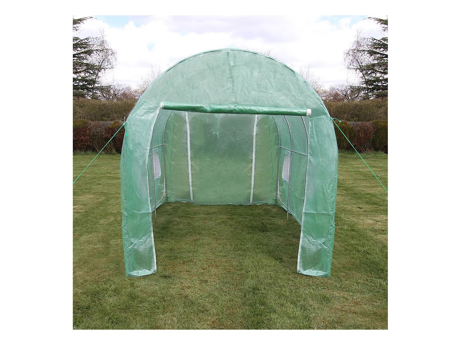 Serre Polytunnel 19mm 4m x 2m avec Étagères