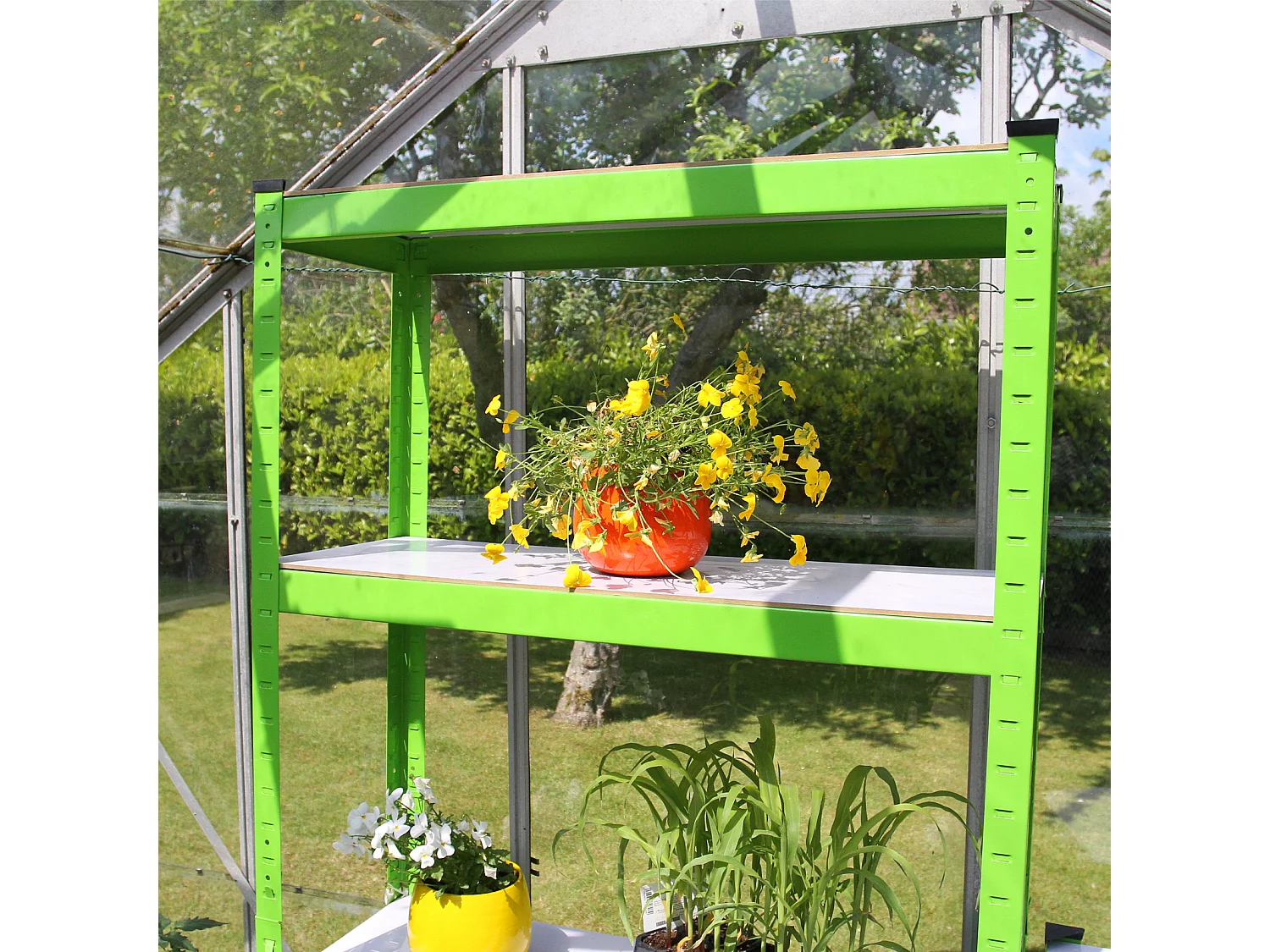 Polytunnel 19mm 4m x 2m with Racking