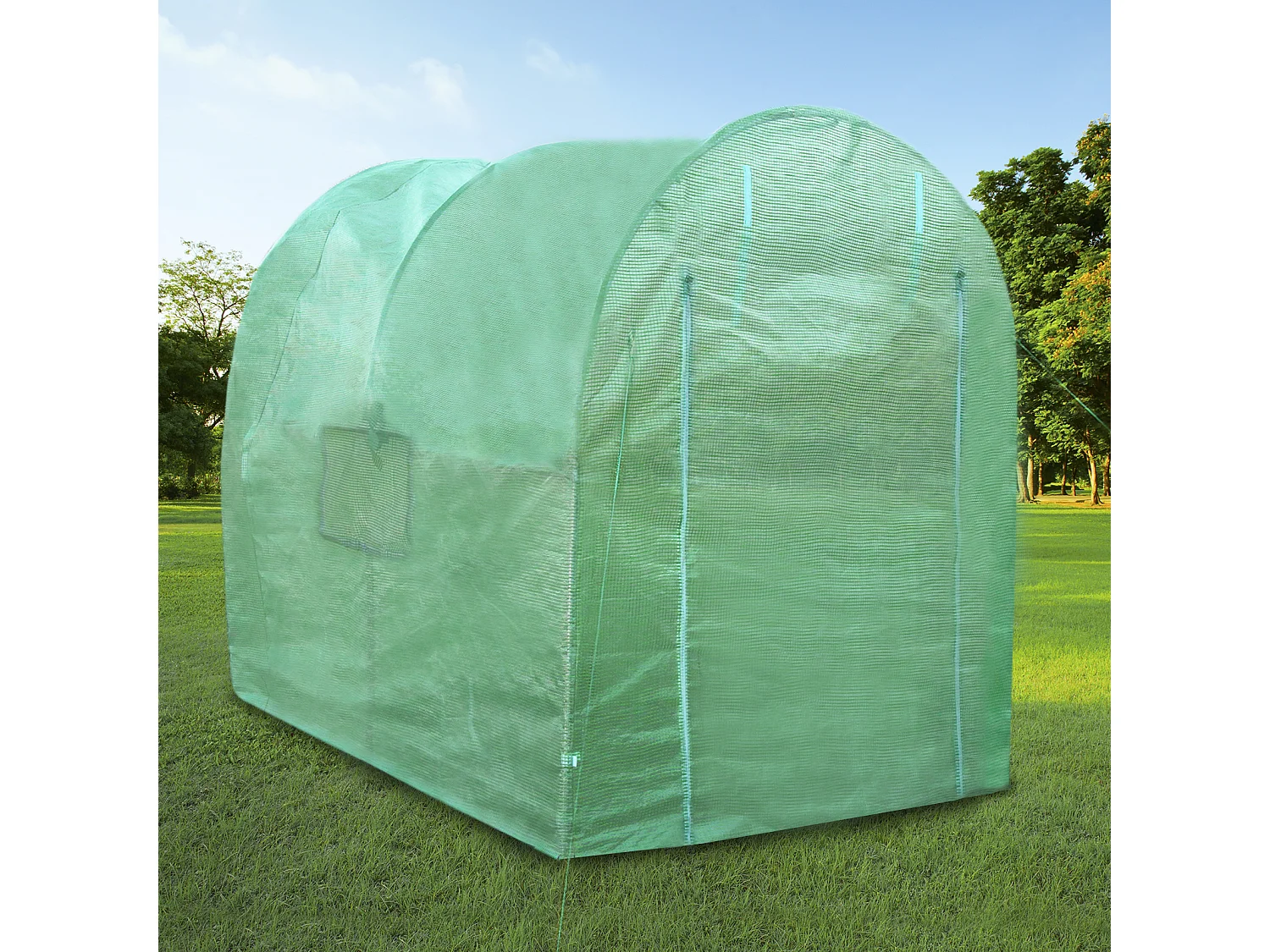 Serre Polytunnel 19mm 2.5m x 2m avec Étagères