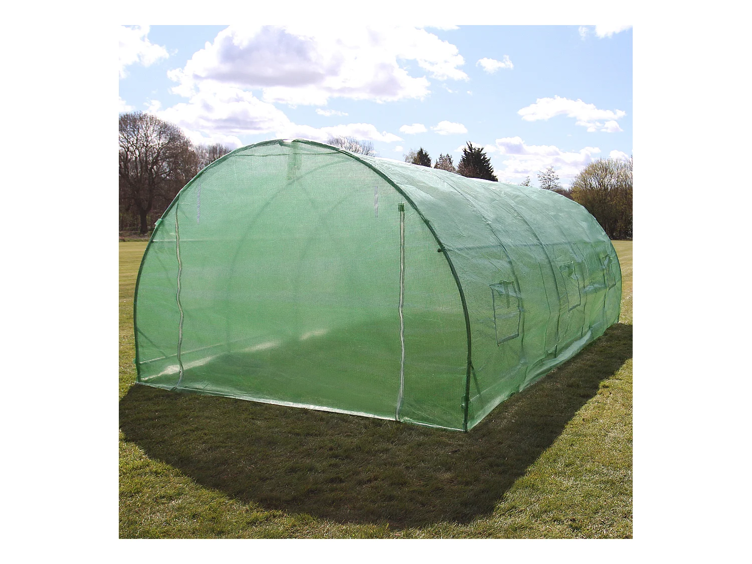 Serre Polytunnel 25mm 6m x 3m avec Étagères
