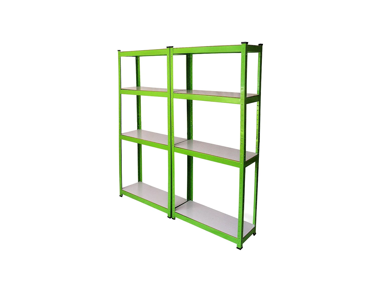 Bundel: Kweekkas zonder basis - 1.8m x 2.4m + 2 Waterbestendige Stellingen