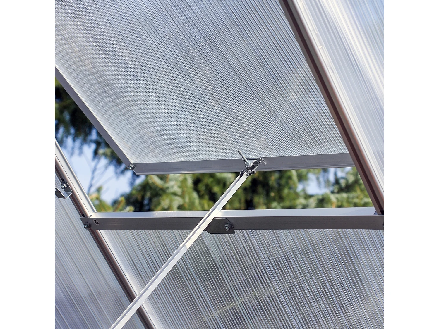 Bundel: Kweekkas zonder basis - 1.8m x 1.2m + 2 Waterbestendige Stellingen