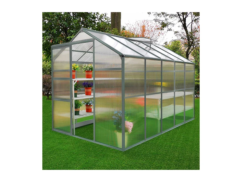 Kweekkas – Plantenkas – 1.8m x 3m - Zonder basis