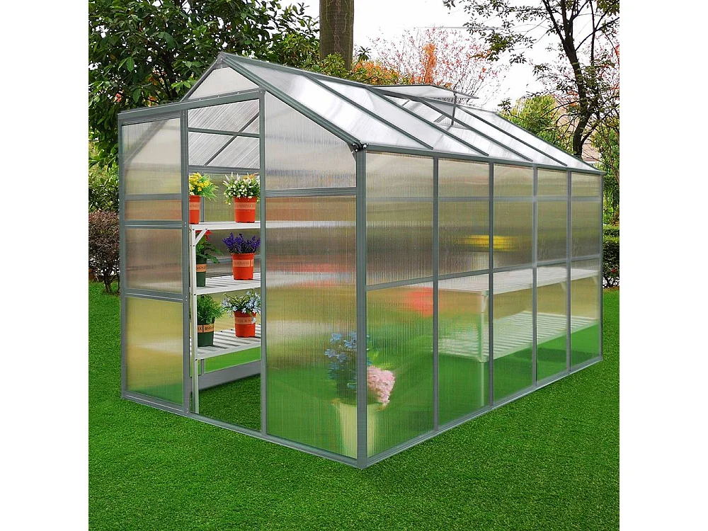 Serre de Jardin 1.8mx3m sans Base