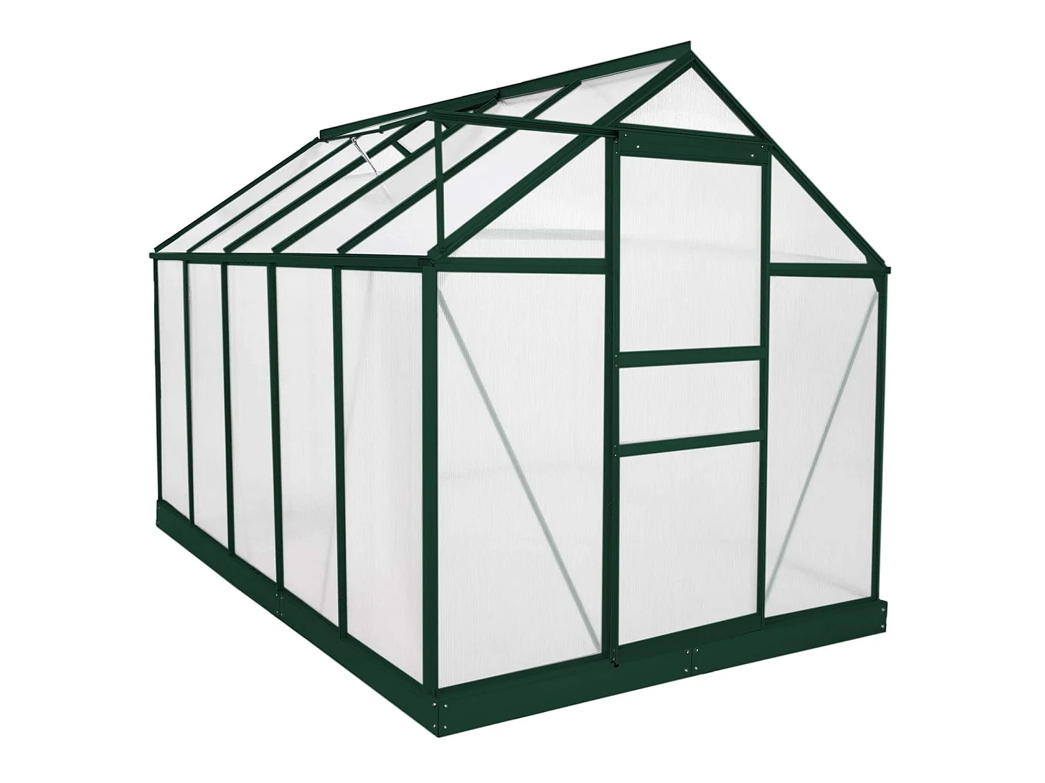 Broeikas 1.9 meter (L) x 3.1 meter (B) + Basis