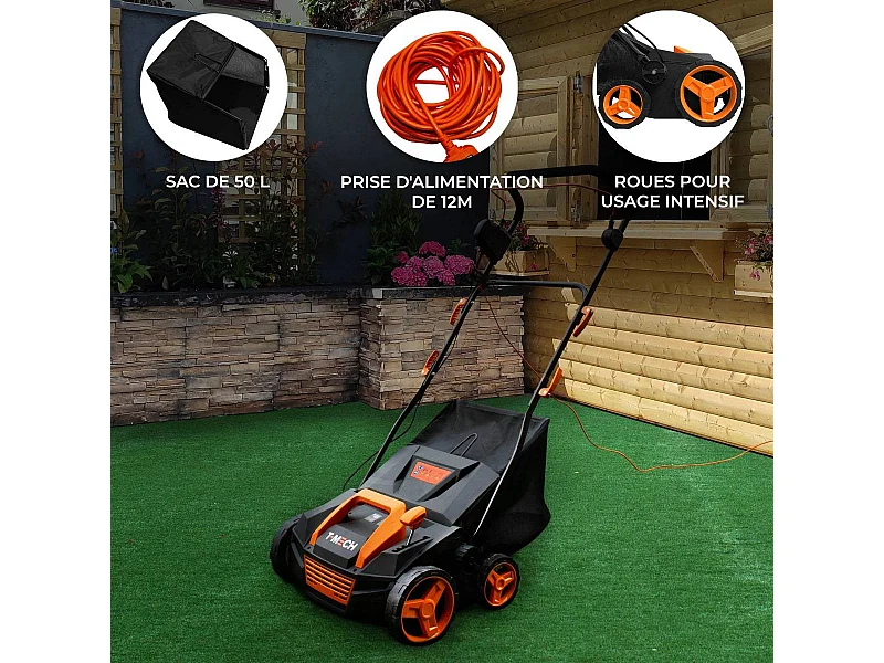 Aspirateur 2 en 1 pour Gazon Artificiel