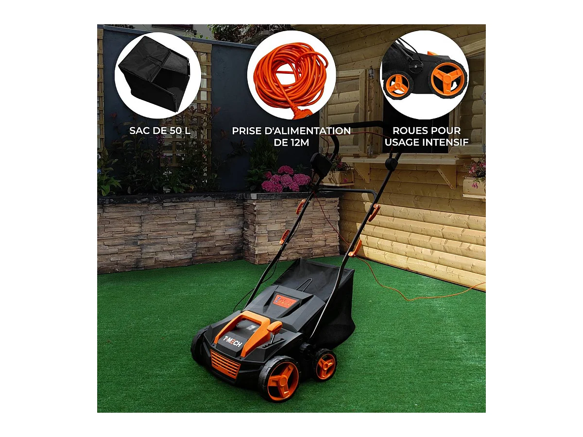 Aspirateur 2 en 1 pour Gazon Artificiel