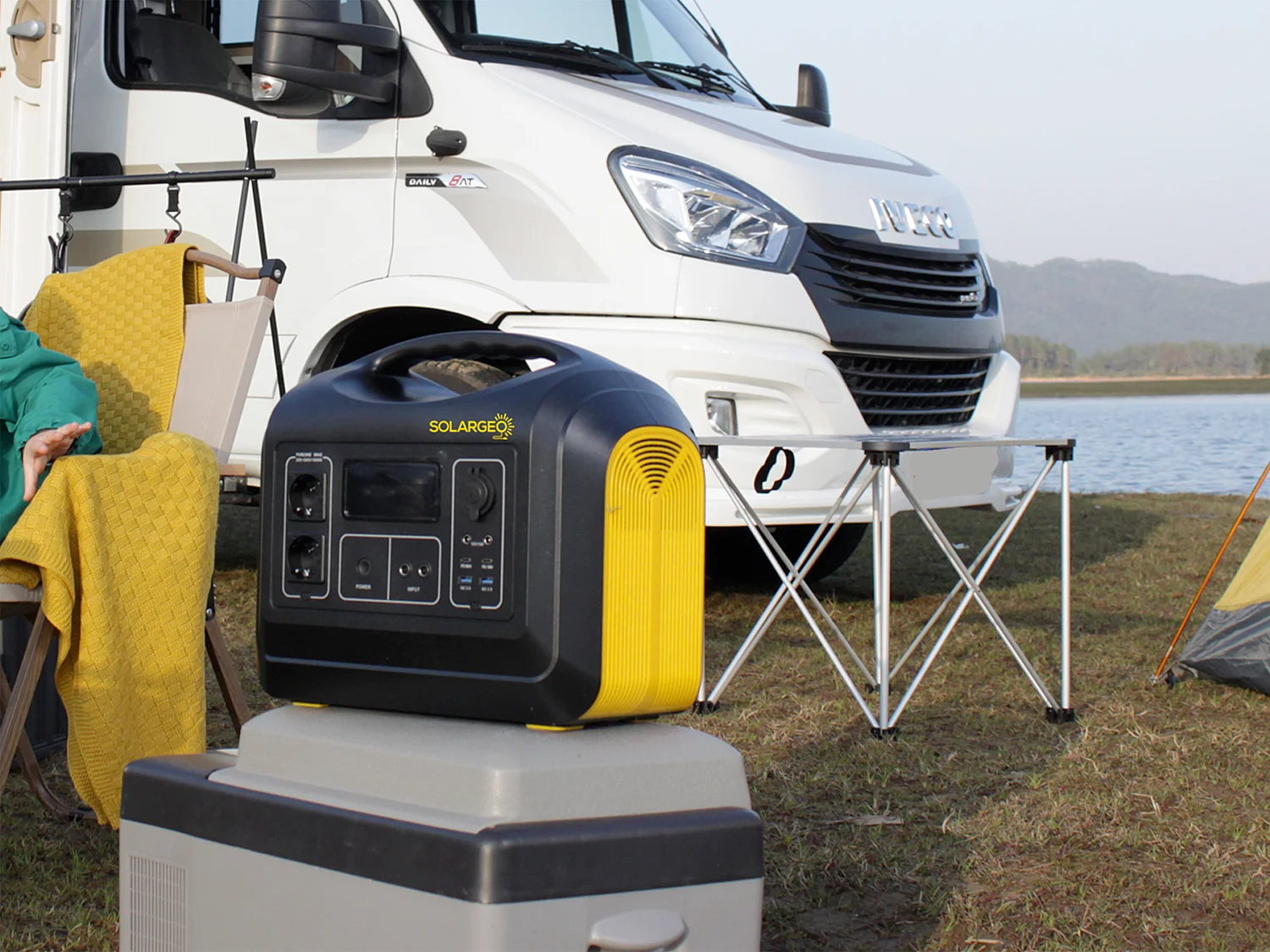 Batterie électrique portable - Capacité 1488 Wh - 1800 W - ELECFULL
