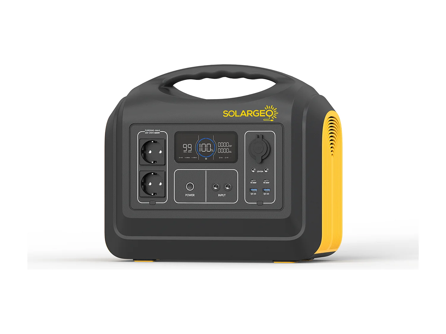 Batterie électrique portable - Capacité 1488 Wh - 1800 W - ELECFULL