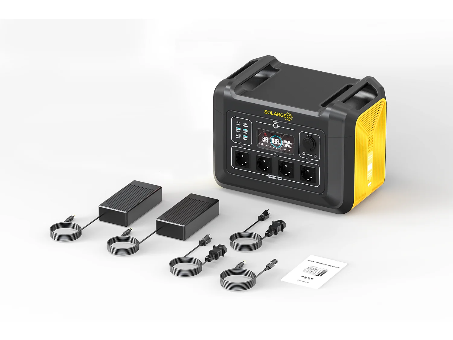 Batterie électrique portable - Capacité 2232 Wh - 2400 W - ELECFULL