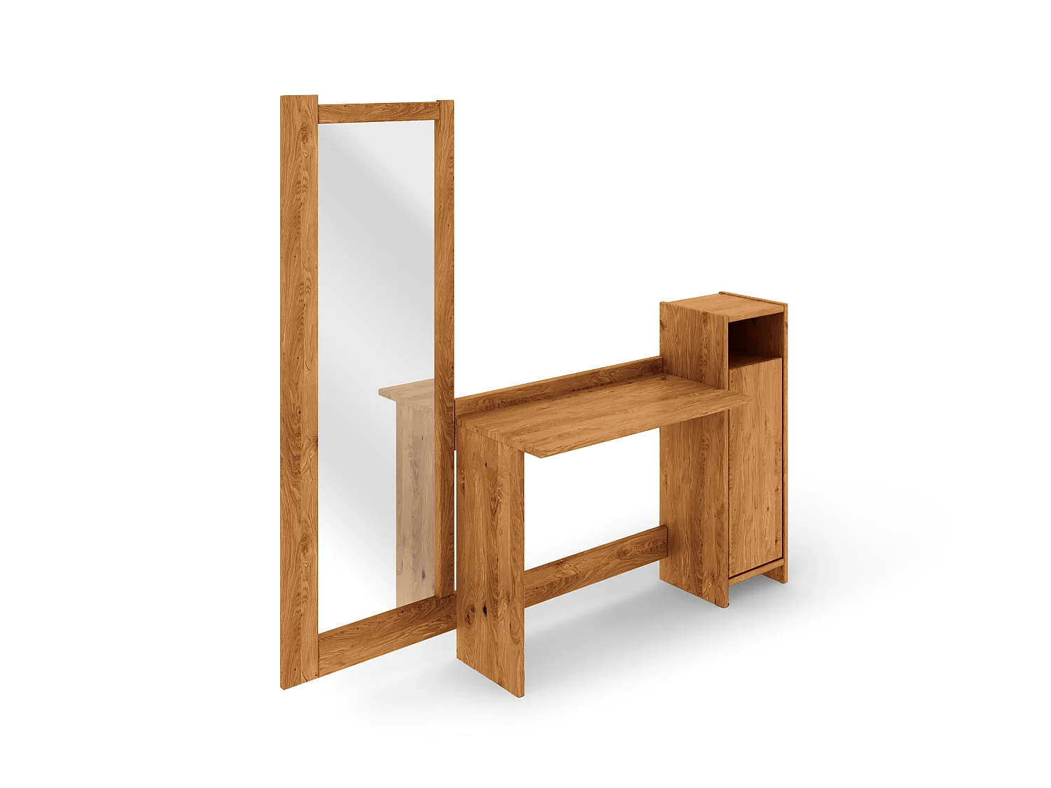 VIGO - Schminktisch  aus Wildeiche, naturgeölt