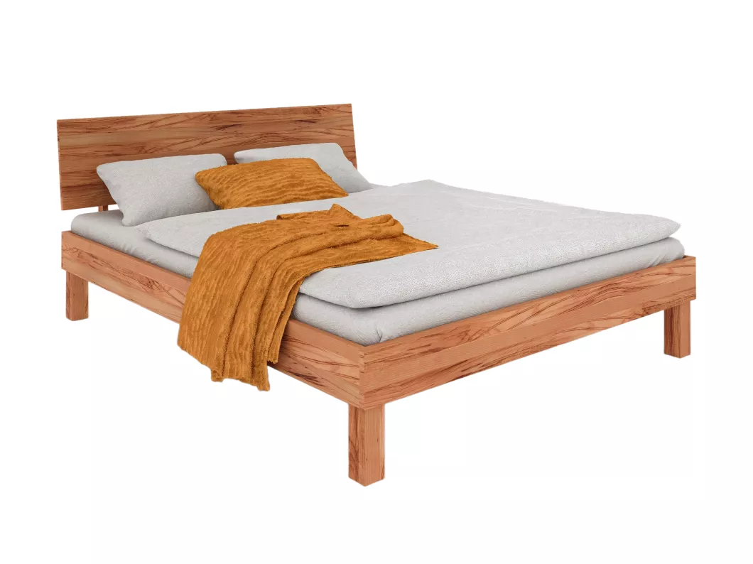 Kauf Unique VIGO - Bett 180x200 aus Kernbuche, naturgeölt