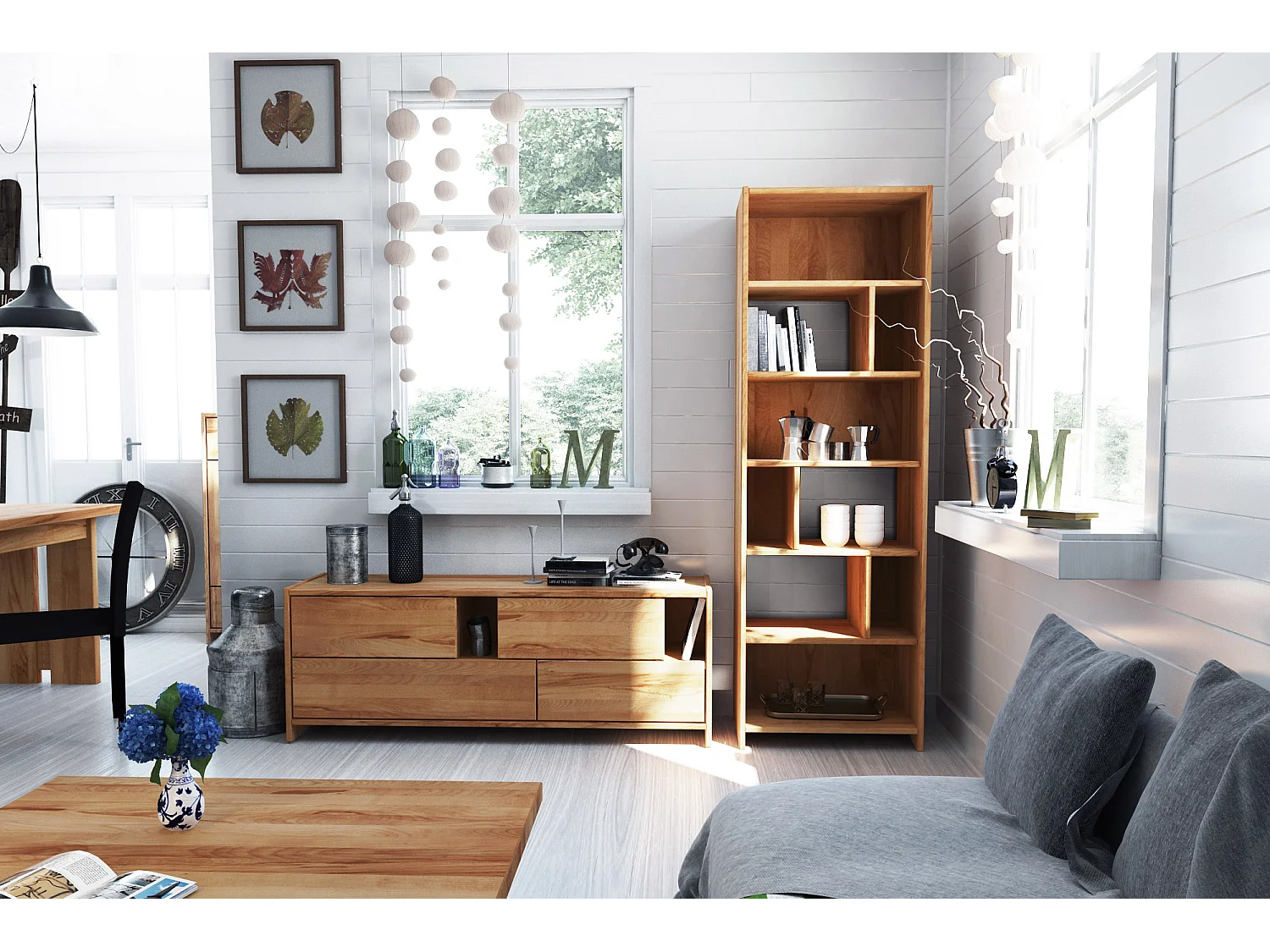 VIGO - Kommode  aus Kernbuche, naturgeölt