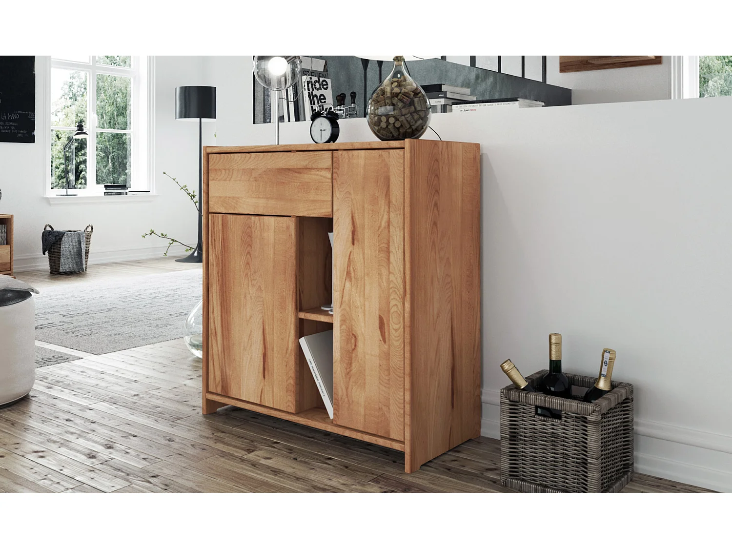 VIGO - Kommode  aus Kernbuche, naturgeölt