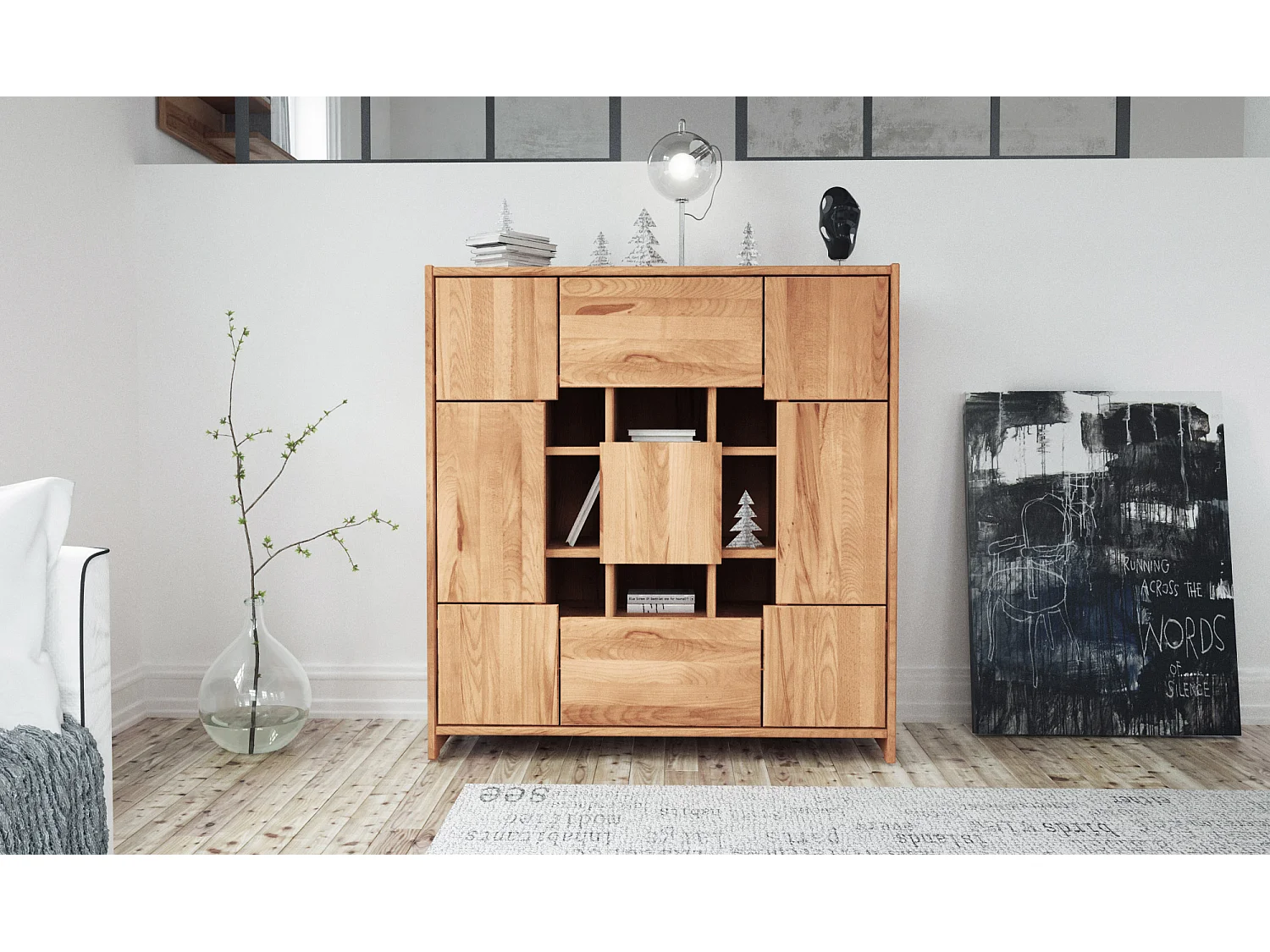 VIGO - Kommode  aus Kernbuche, naturgeölt