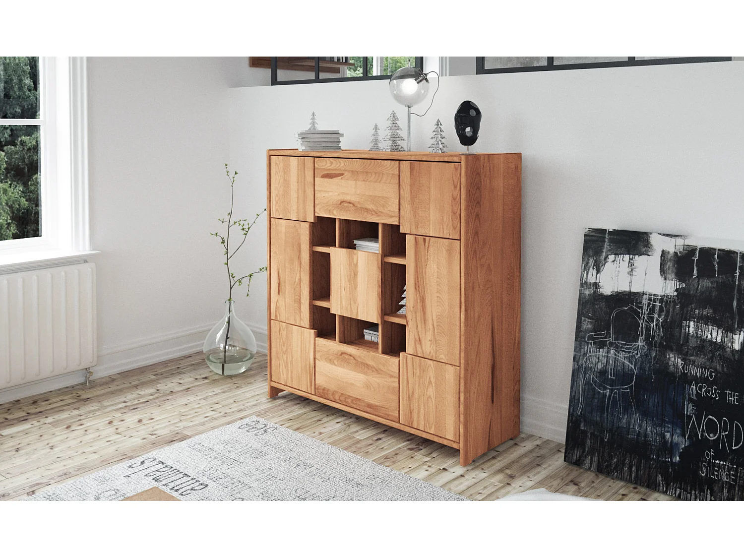 VIGO - Kommode  aus Kernbuche, naturgeölt