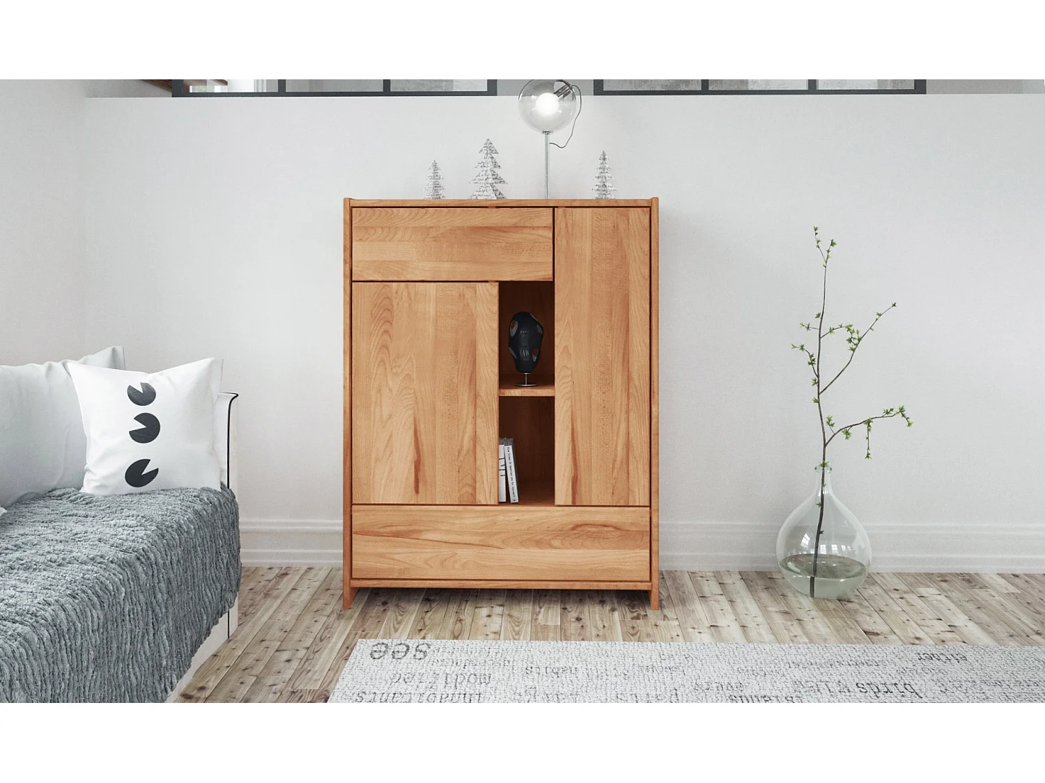 VIGO - Kommode  aus Kernbuche, naturgeölt