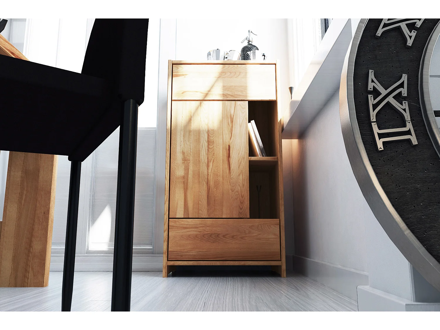 VIGO - Kommode  aus Wildeiche, naturgeölt