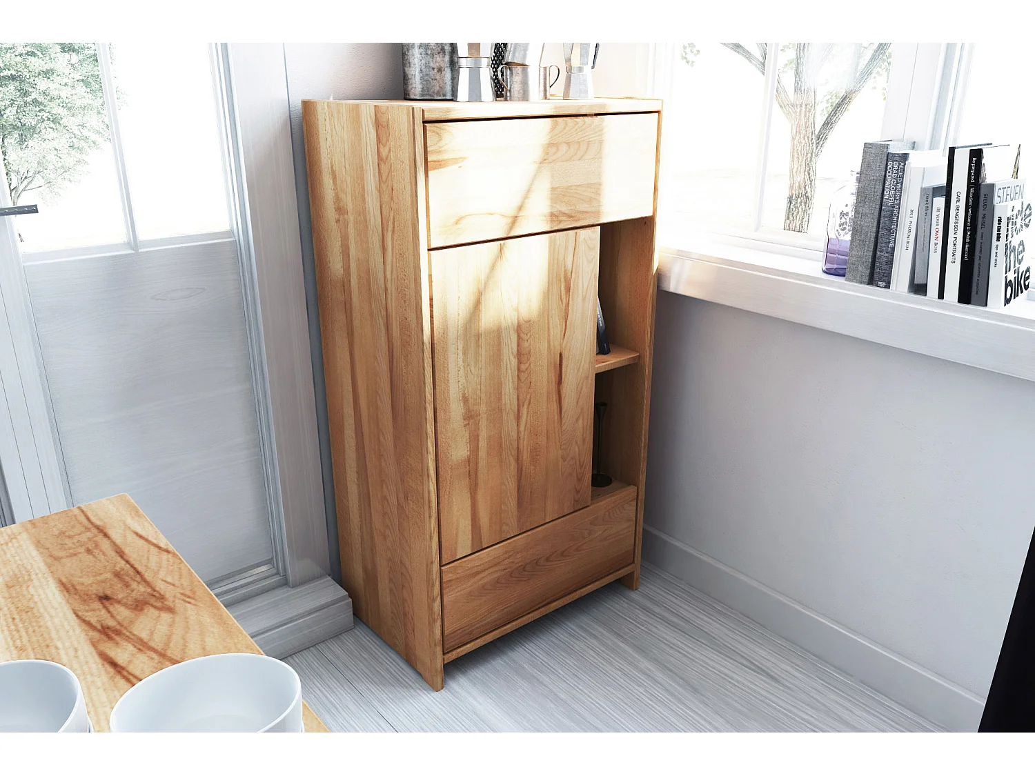 VIGO - Kommode  aus Wildeiche, naturgeölt