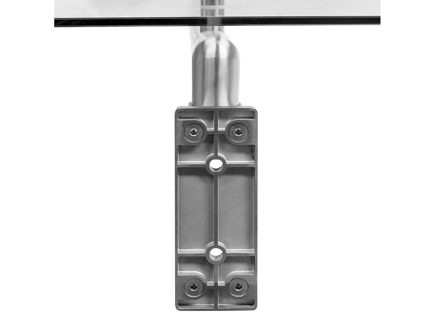 Canopé en Verre 120 cm x 80 cm avec Support