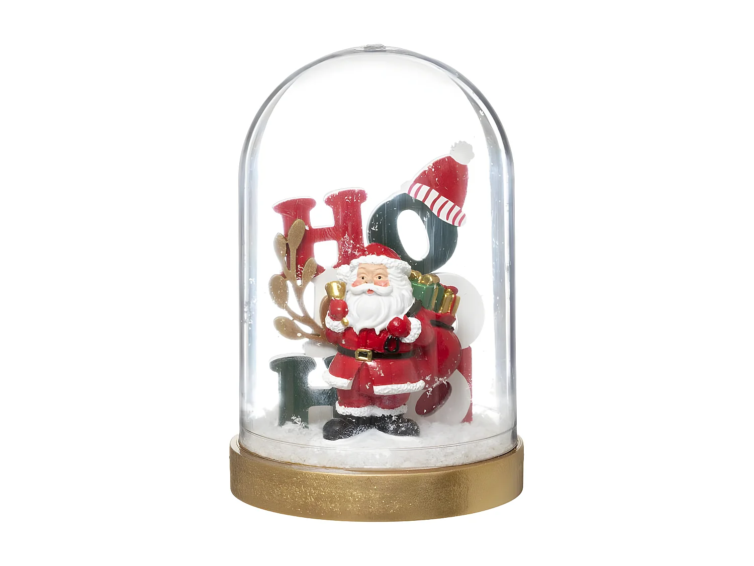 Décoration de Noël "Soir de Noël" 13cm Rouge