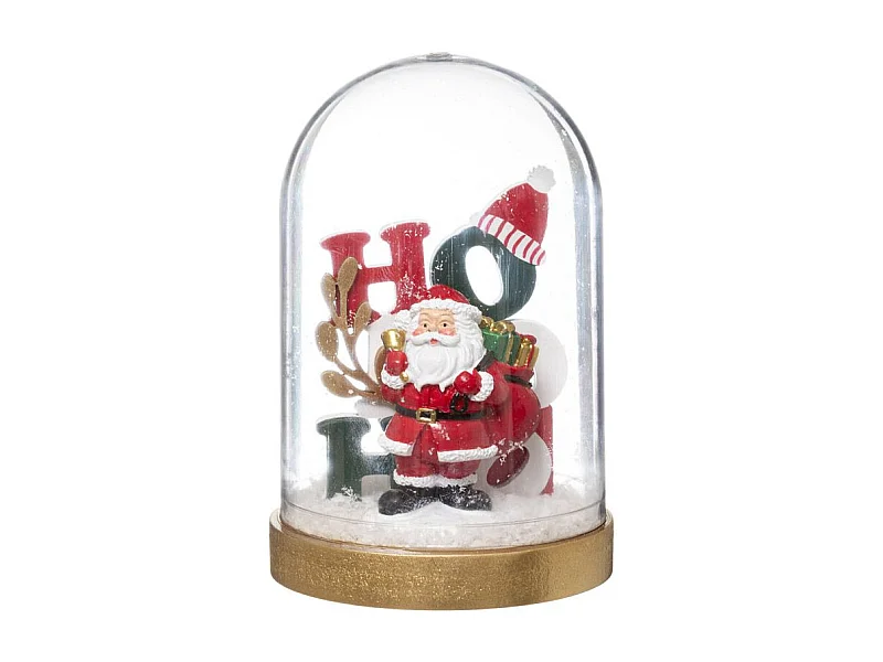 Décoration de Noël "Soir de Noël" 13cm Rouge