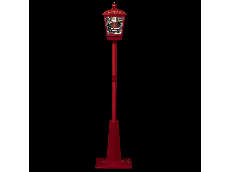 Décoration Lumineuse "Lanterne" 180cm Rouge