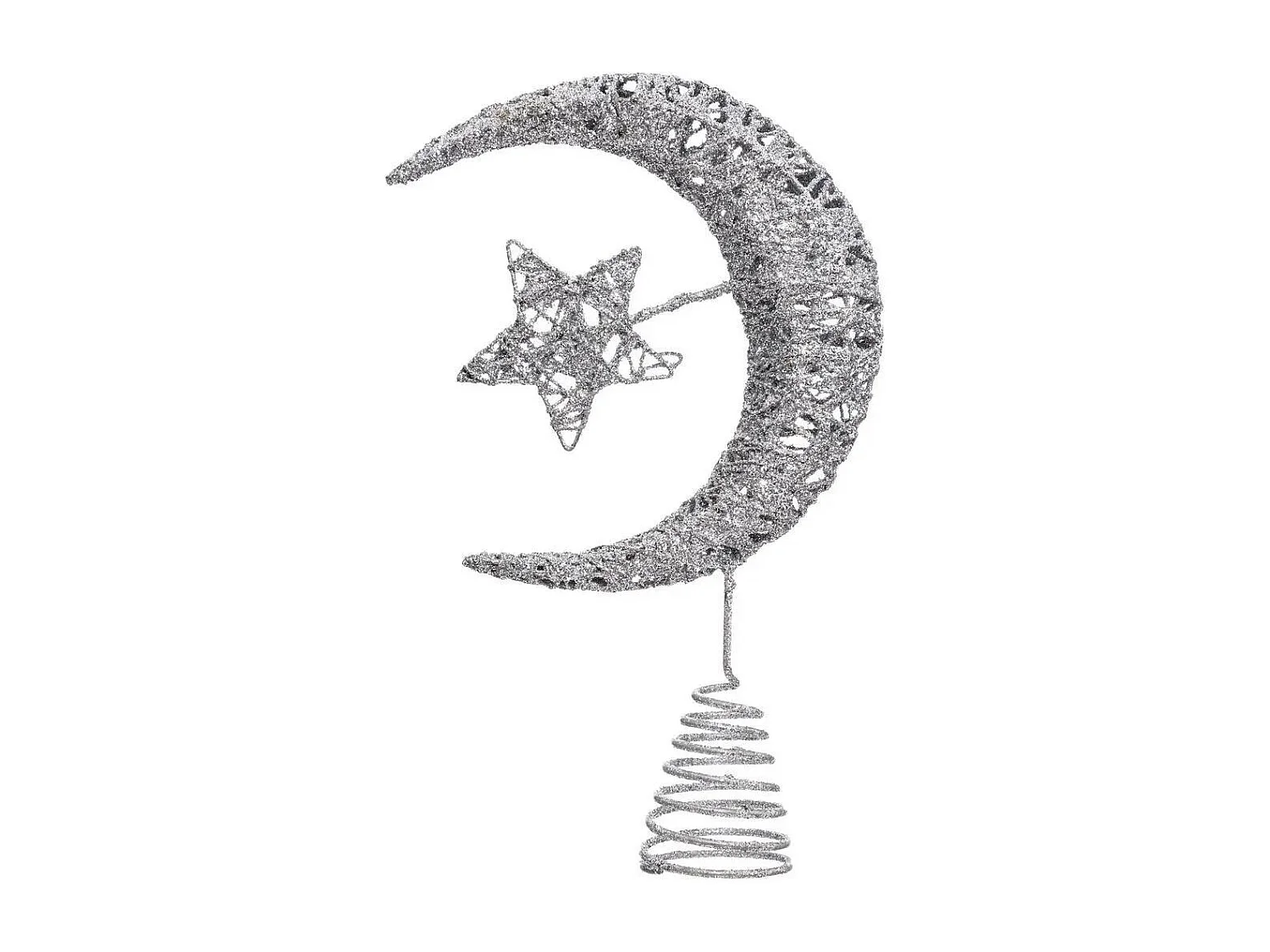 Cimier Lune "Randonnée des Cimes" 25cm Argent