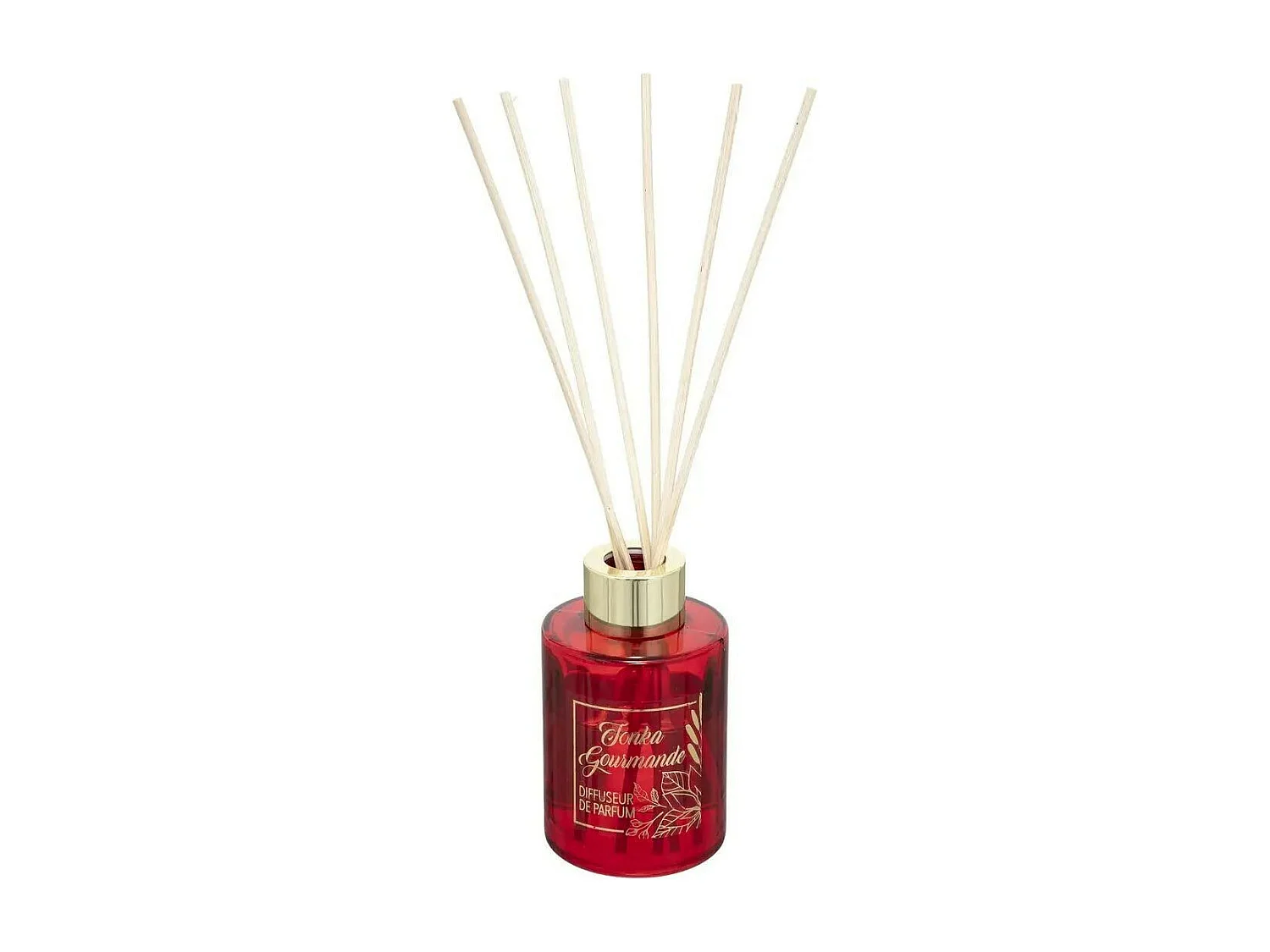Coffret Parfumé Cage "Lola Xmas" 20cm Rouge