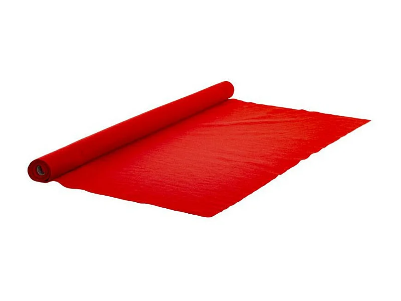 Tapis pour Sapin "Feutrine" 100x200cm Rouge