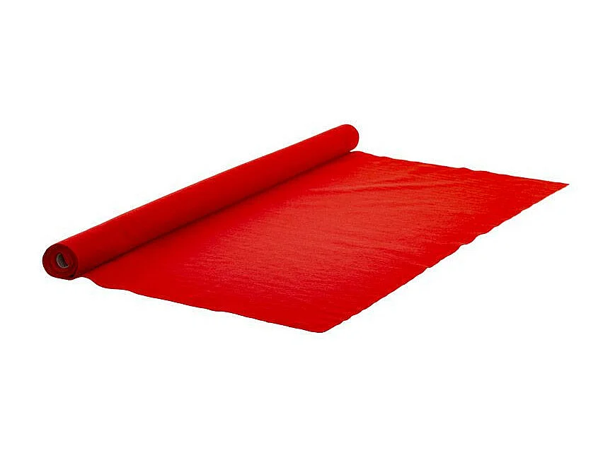 Tapis pour Sapin "Feutrine" 100x200cm Rouge