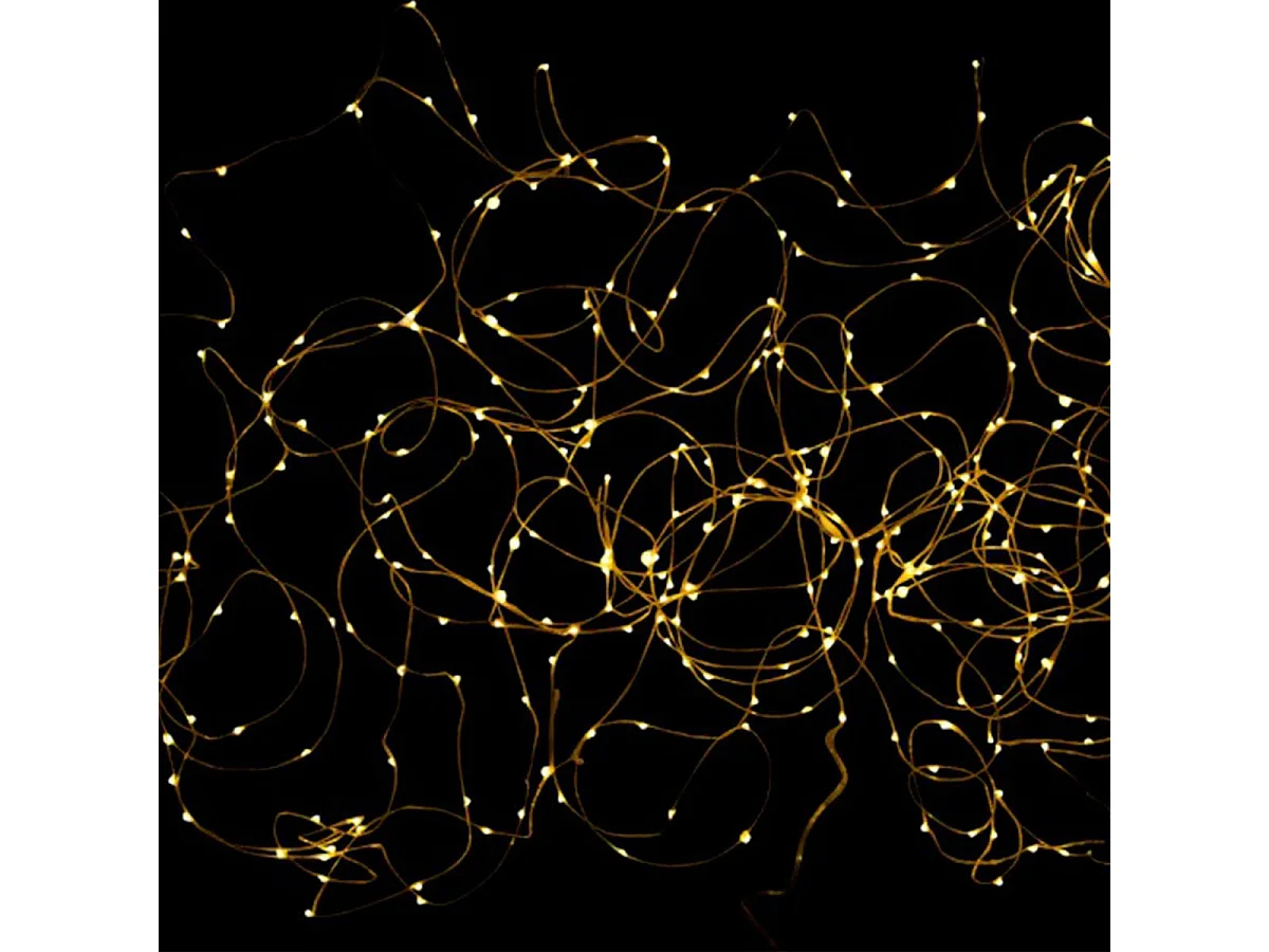 Guirlande Lumineuse LED "300 LEDS" 31,5m Or