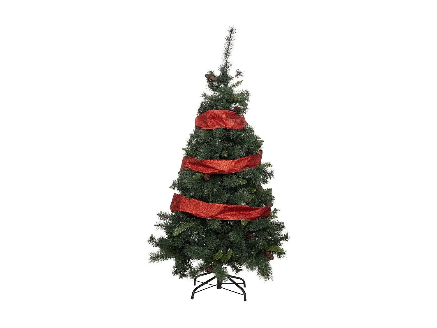 Guirlande de Noël "Ruban" 12x500cm Rouge