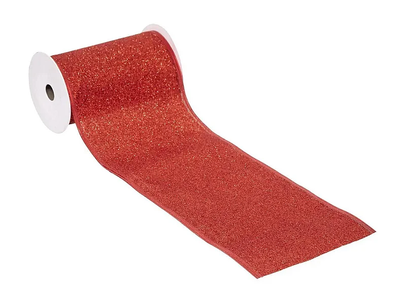 Guirlande de Noël "Ruban" 12x500cm Rouge