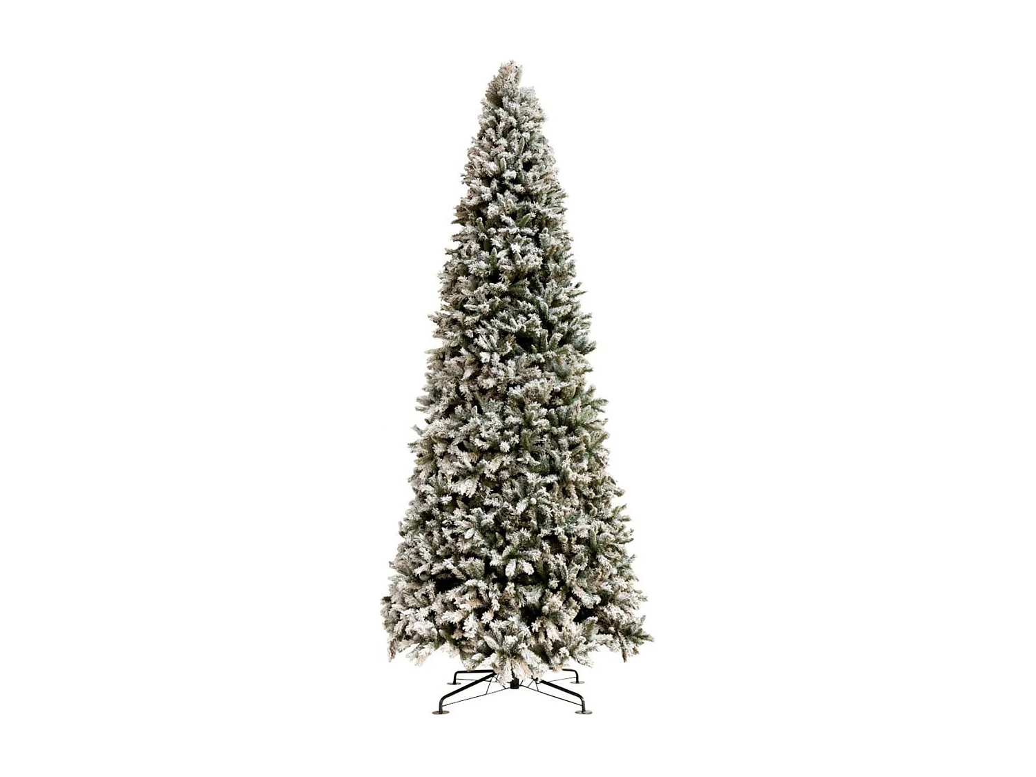 Sapin de Noël Déco "Enneigé" 450cm Vert