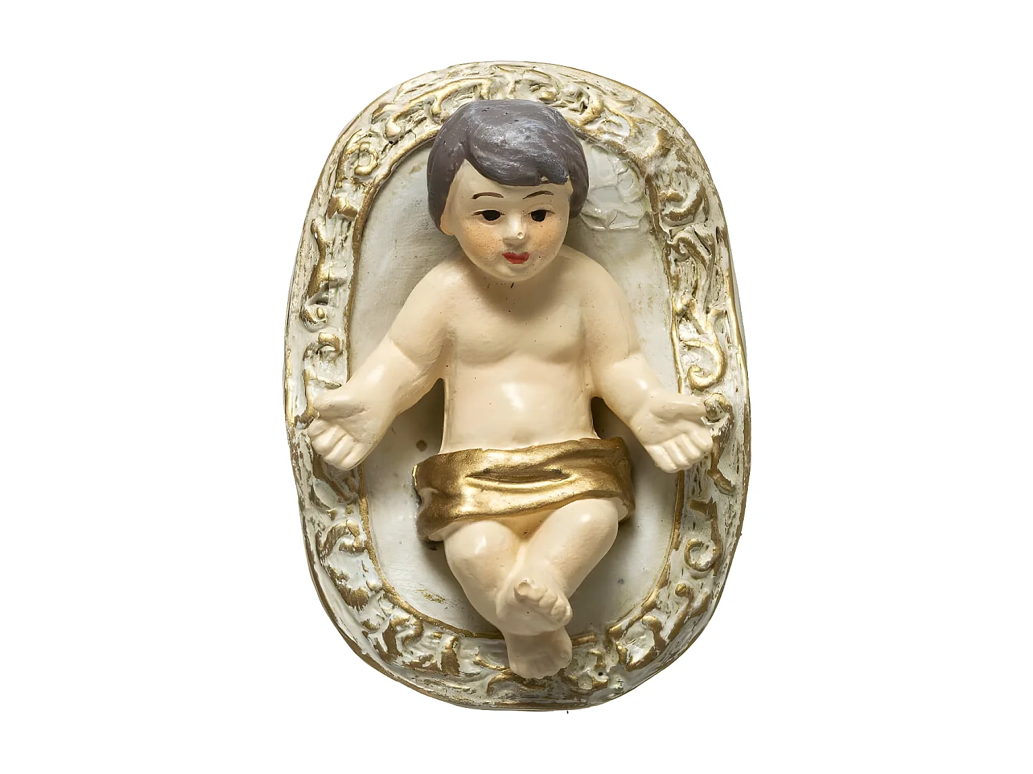 Crèche de Noël Déco "11 Santons" 19cm Naturel