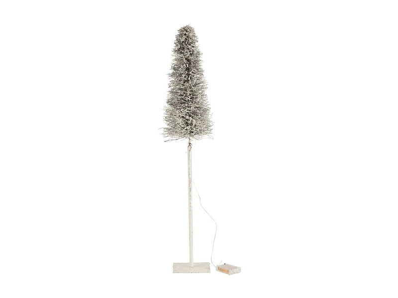 Statuette Déco Led "Arbre de Noël" 79cm Blanc
