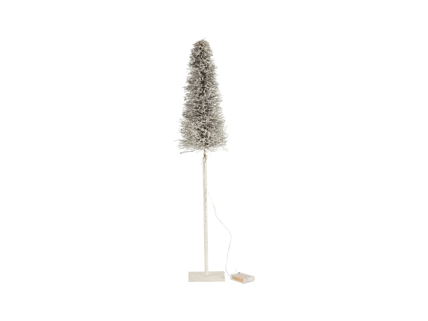 Statuette Déco Led "Arbre de Noël" 79cm Blanc