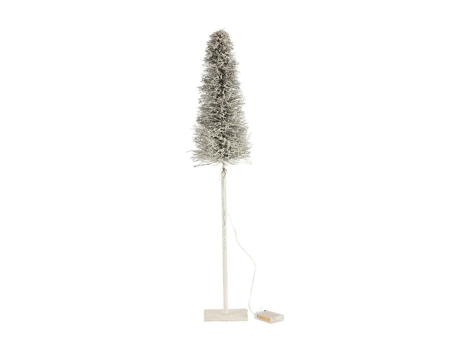 Statuette Déco Led "Arbre de Noël" 79cm Blanc