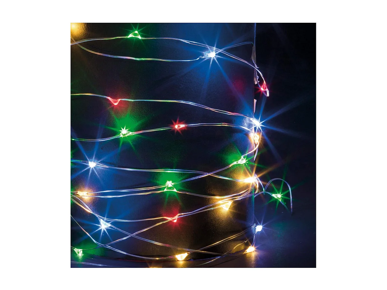 Guirlande de Noël "Coper III" 10m Multicolore