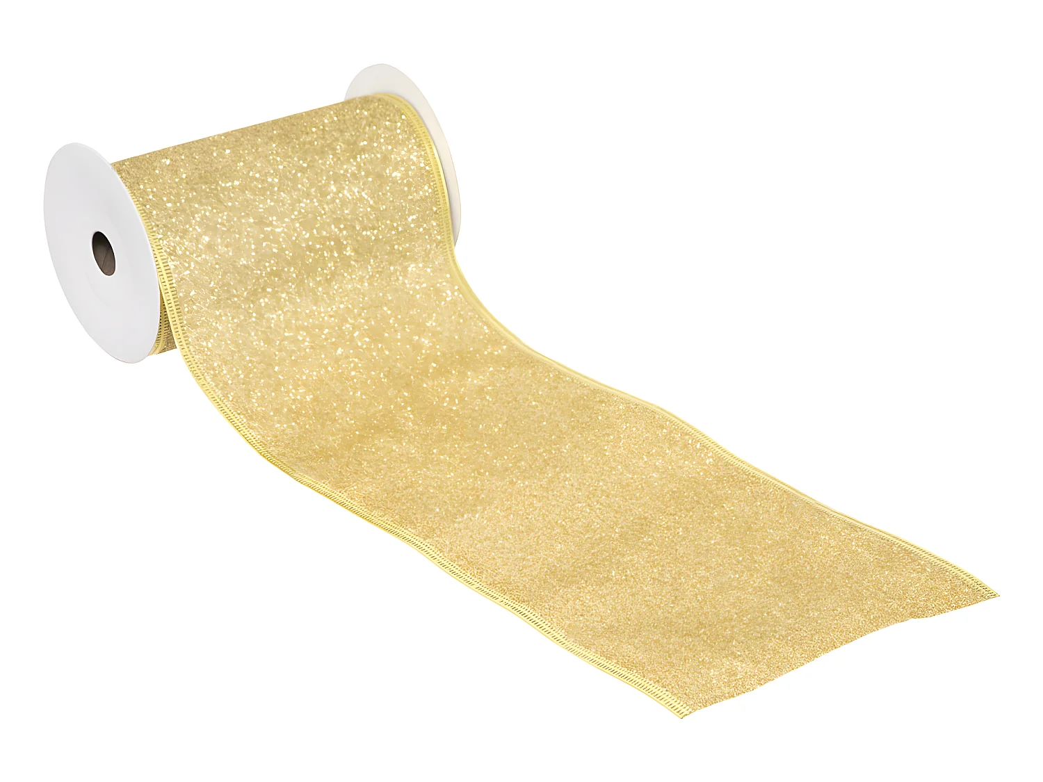 Guirlande de Noël "Ruban" 12x500cm Or