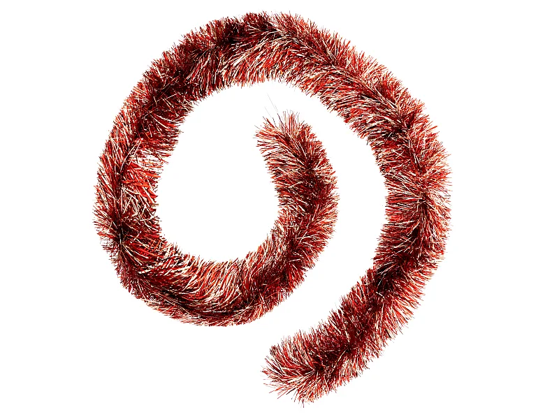 Guirlande de Noël "Maison" 200cm Rouge & Or