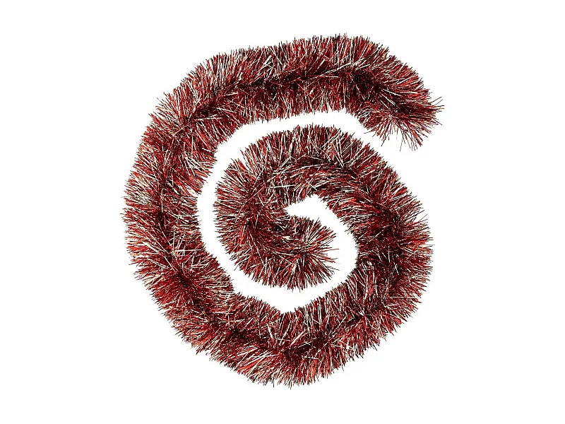 Guirlande de Noël "Maison" 200cm Rouge & Or