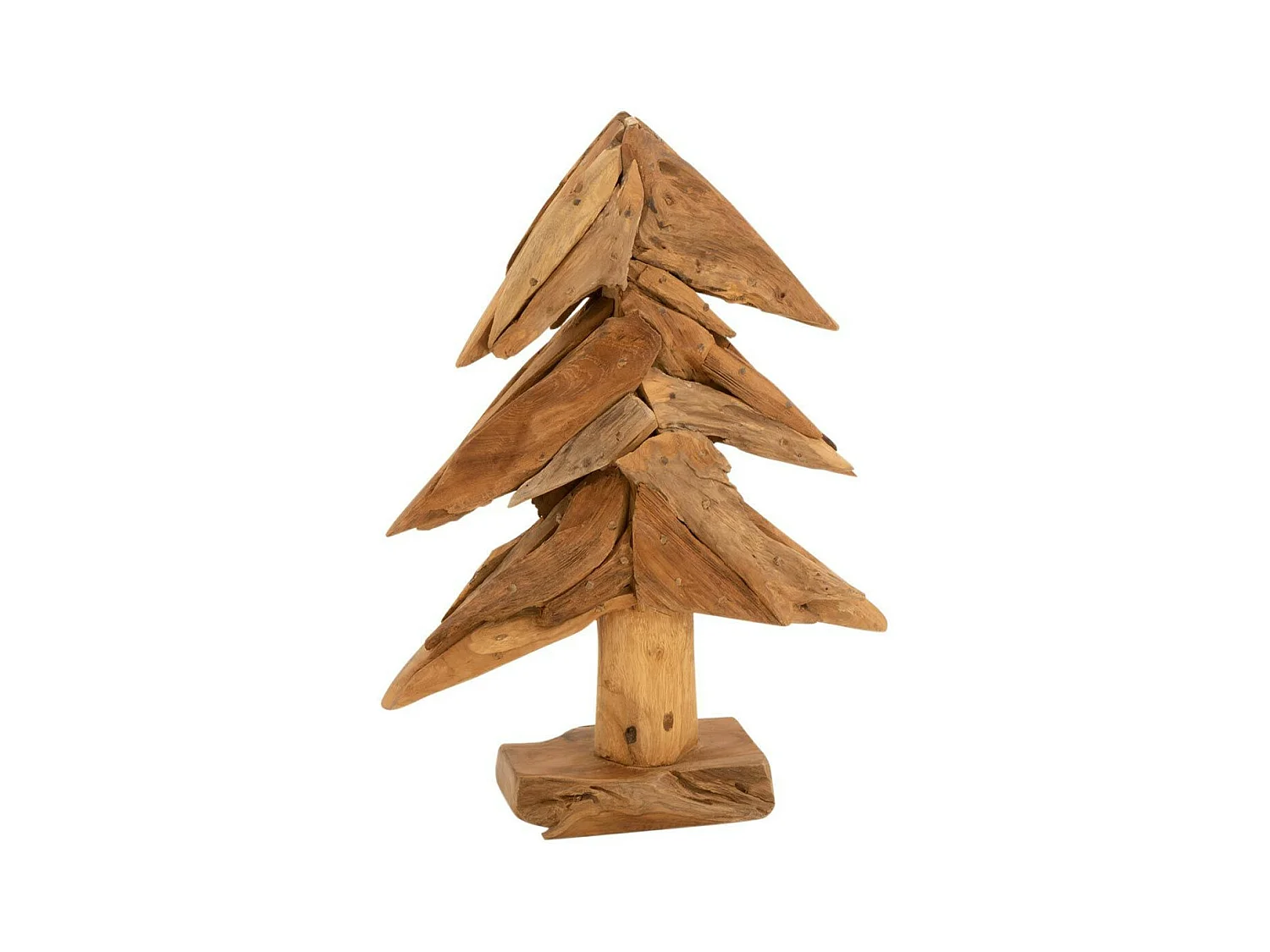 Arbre Déco "Morceaux Bois" 50cm Naturel
