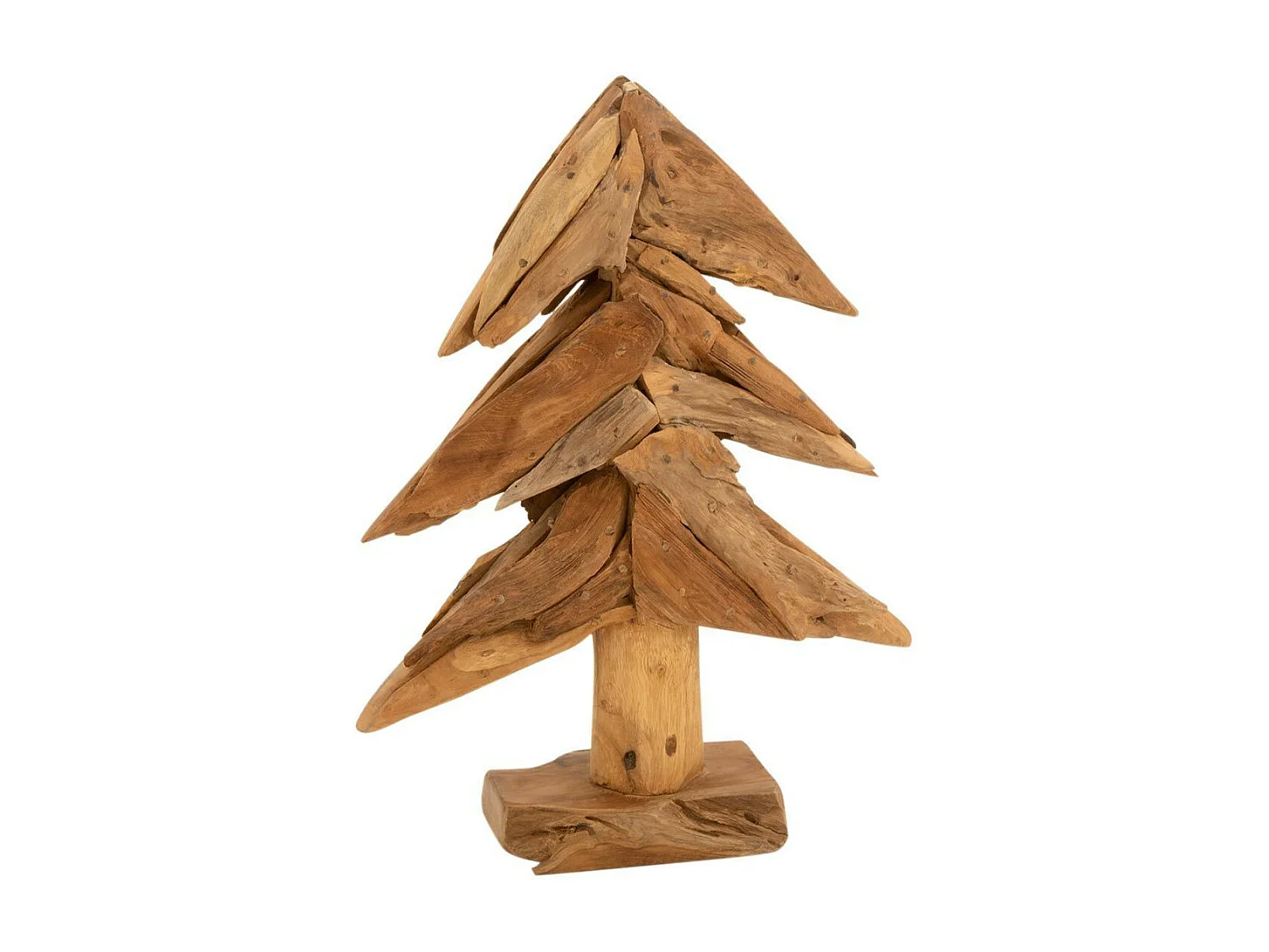 Arbre Déco "Morceaux Bois" 50cm Naturel