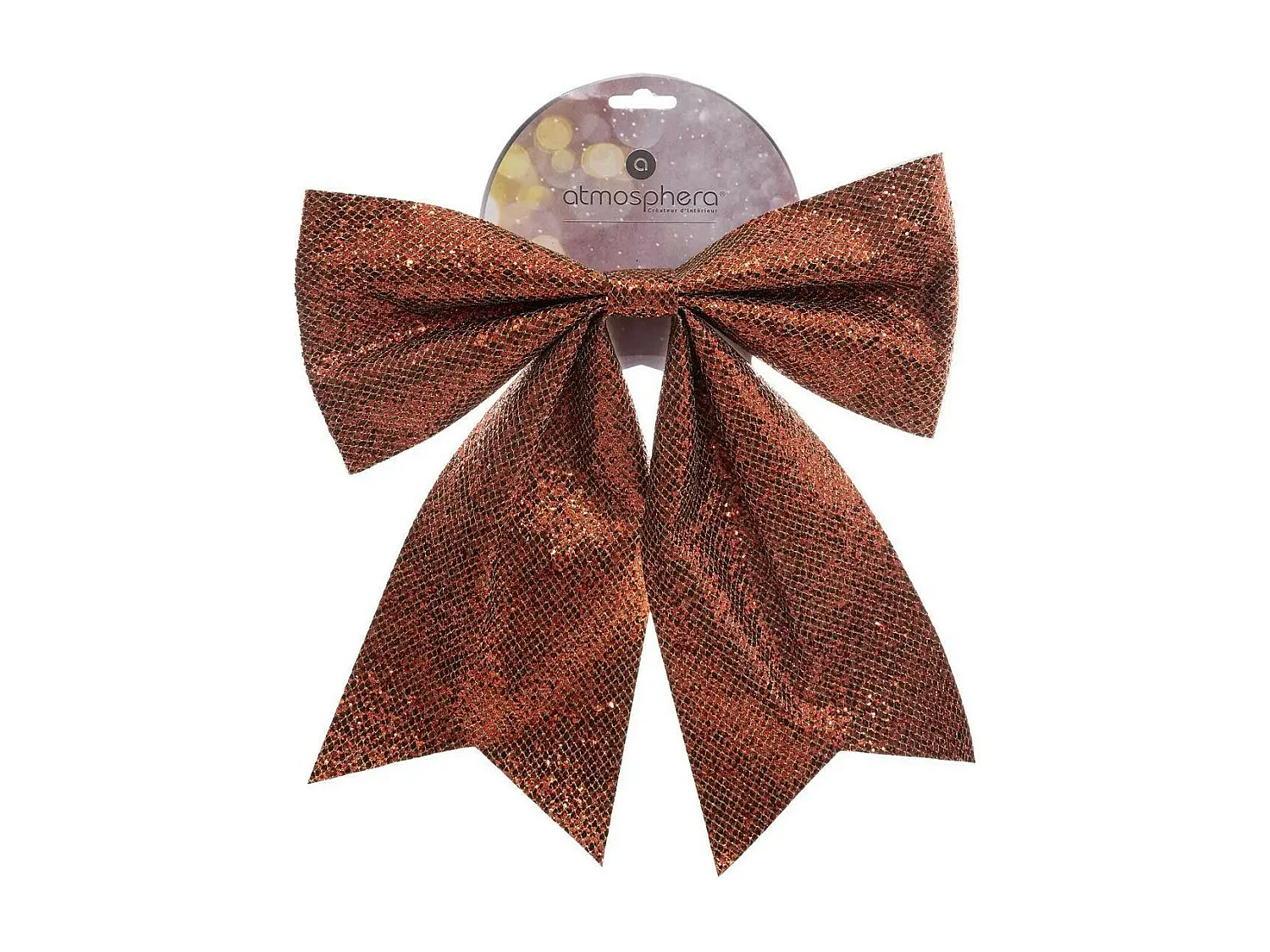 Nœud Déco Python "Soir" 37cm Rouge