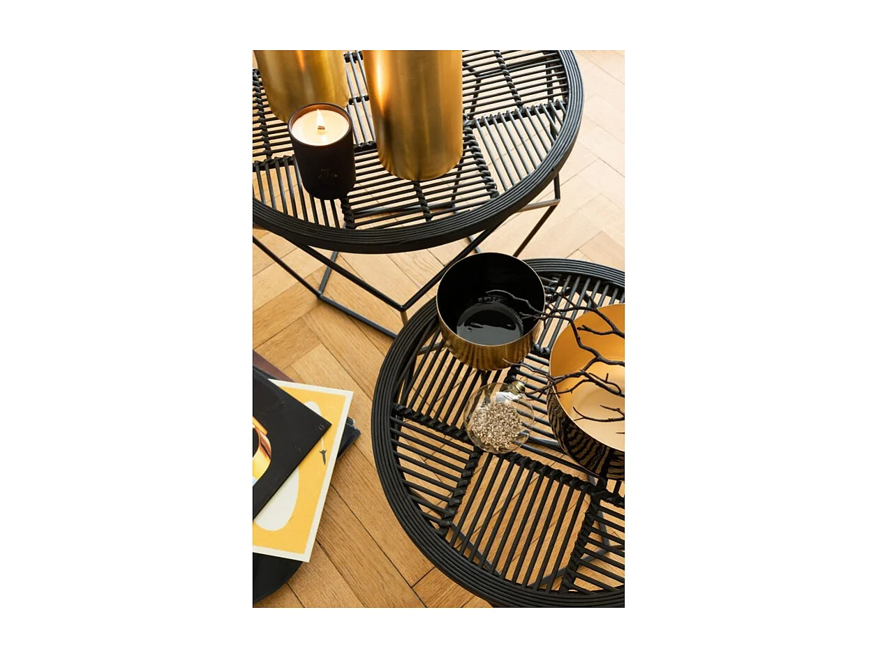 Lot de 4 Boules de Noël en Verre "Paillettes Or" 24cm Transparent