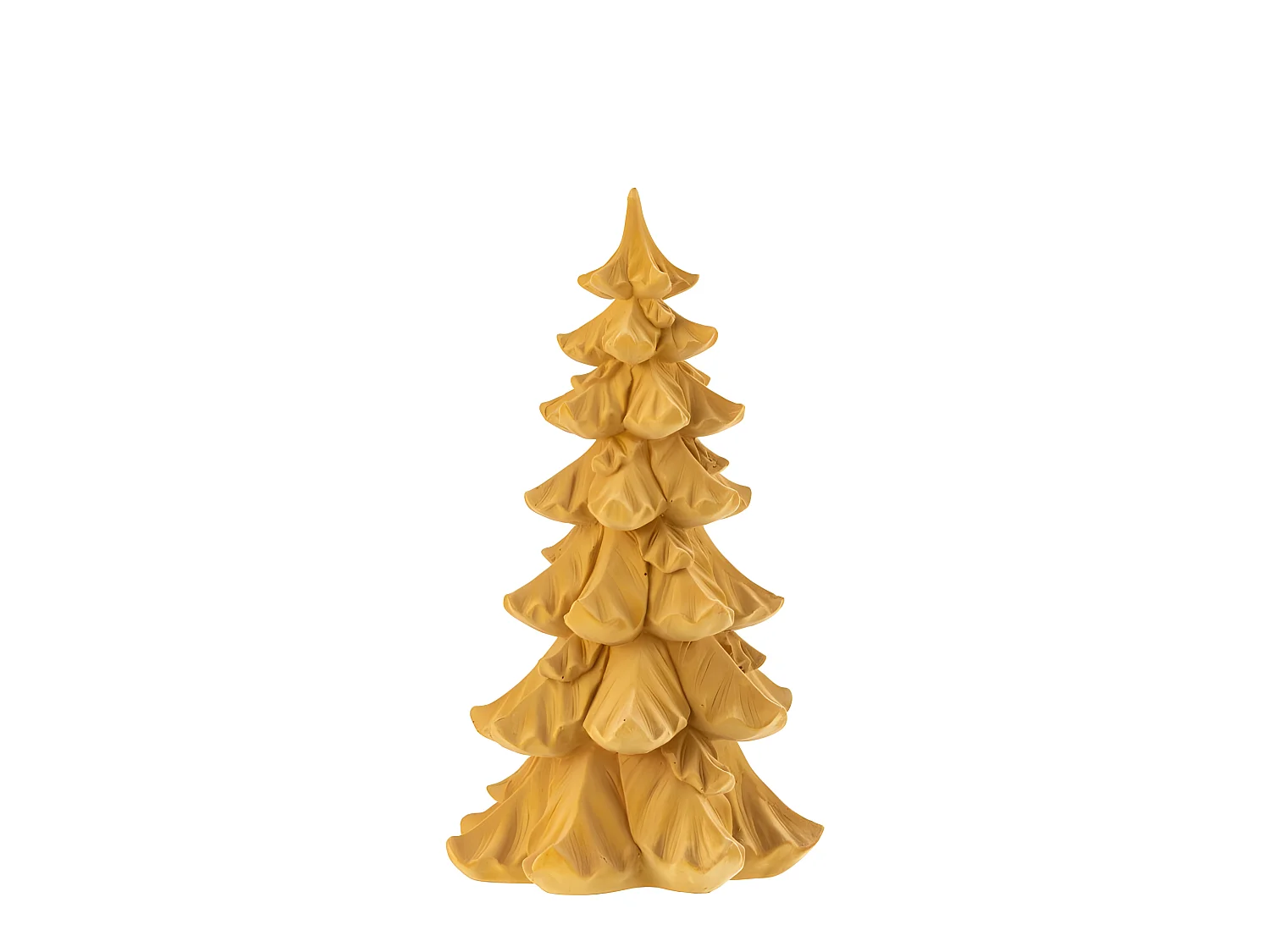 Árbol de resina ocre de 22x22x39 cm
