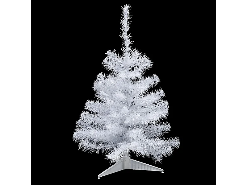 Sapin de Noël Artificiel "Élégant" 70cm Blanc