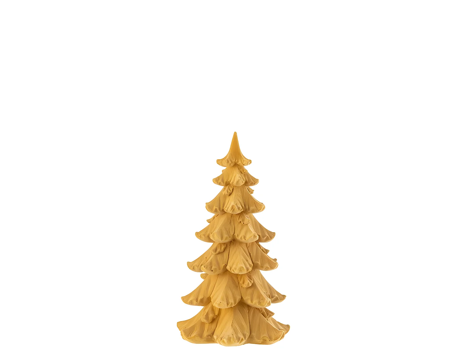 Sapin de Noël à Poser "Christmas" 28cm Ocre